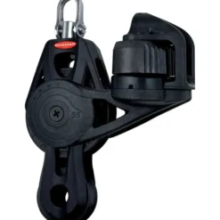Ronstan Orbit fiolblock med svirvel, hundsvott och cleat