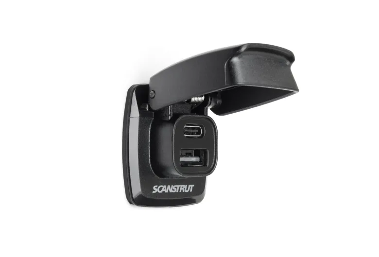 Scanstrut Flip Pro Dubbelt USB-uttag