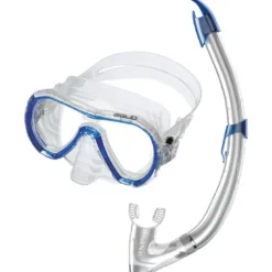 SEAC Giglio Snorkelset mask och snorkel blå str. vuxen