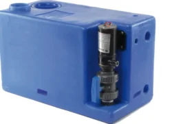 Septiktank med macerator 12 V 72 l
