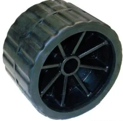 Sidorulle, svart Ø hål 18.5 mm