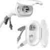 Sittbrunnsblandare blandare med lock vit, 3m slang