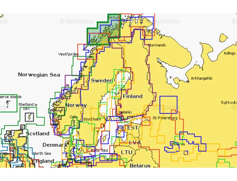 Sjökort Navionics+ Small download