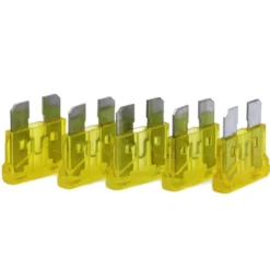 Skyllermarks Flatstiftsäkring Gul 20A 5-pack