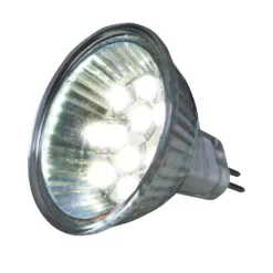 Smd led varmvit mr16 fattning 12v 2,3w