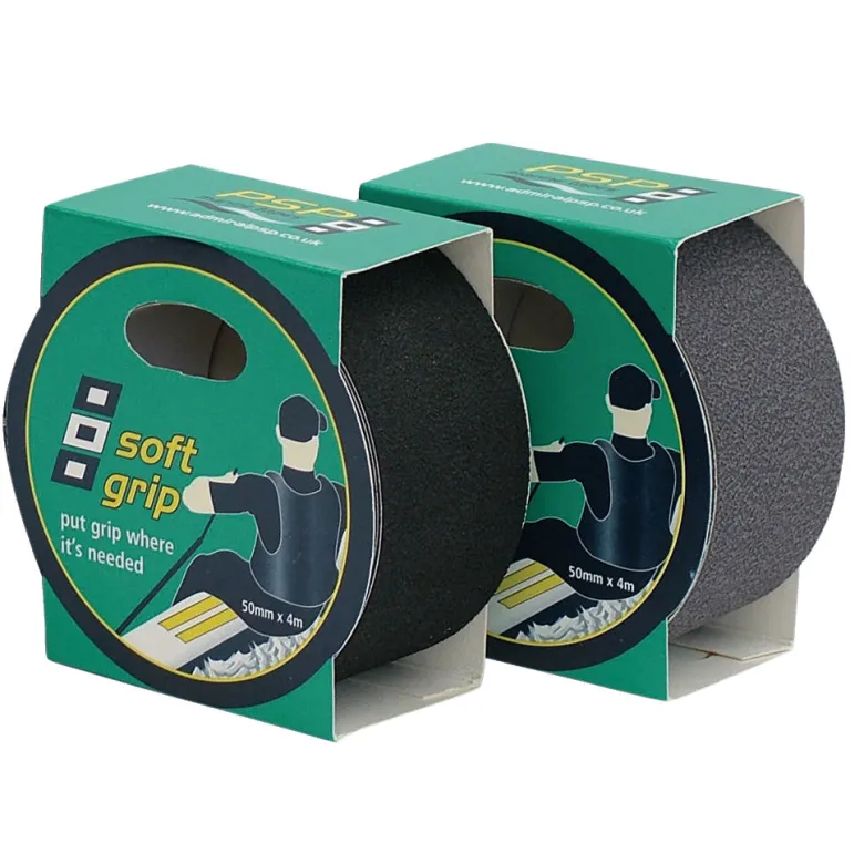 Softgrip, svart 50 mm x 4 m
