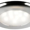 SOLE infälld LED-taklampa förkromad strömbrytare