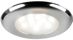 SOLE infälld LED-taklampa förkromad strömbrytare