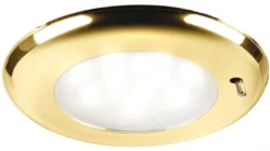 SOLE infälld LED-taklampa guld