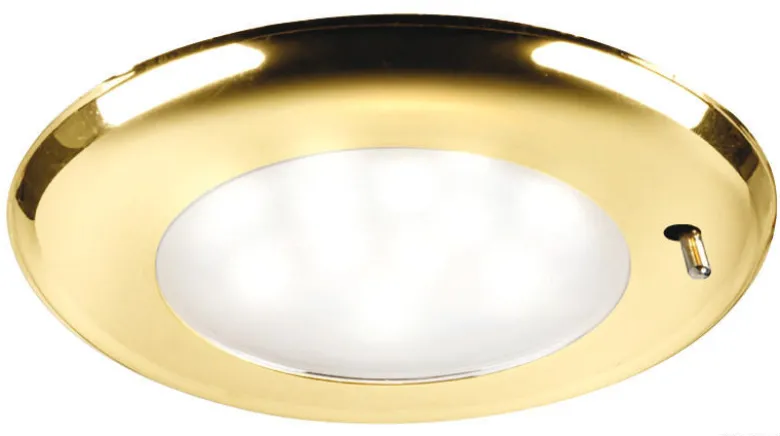 SOLE infälld LED-taklampa guld