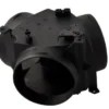 Spjällhus 90mm plast