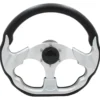 Sportratt svart med aluminium, ø 318x303 mm, med 3/4" std. nav svart