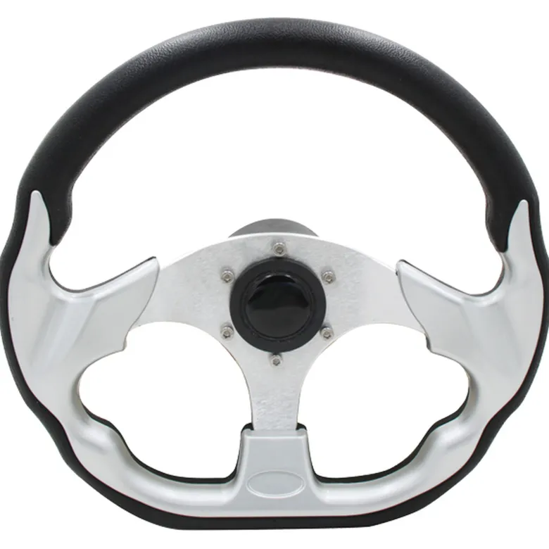 Sportratt svart med aluminium, ø 318x303 mm, med 3/4" std. nav svart