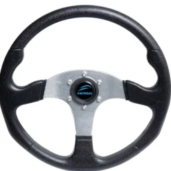 Sportratt svart, ø343mm, med 3/4" std. nav