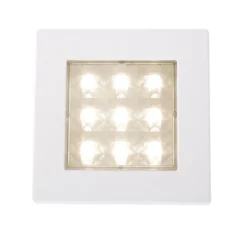 Square 80 Downlight SMD LED, Vit