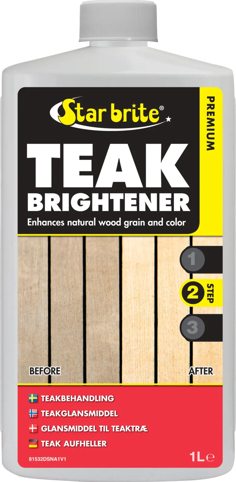 Star brite Premium Teak Brightener