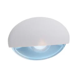 Steplight LED IP65 Blått Ljus, Vit
