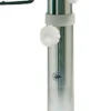 Stolpedestal med vridbar glidskena, polerad bas 45-62 cm