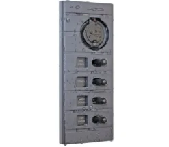 Strömbrytarepanel (4) 2xUSB