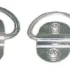 Svängbar halvring polerad AISI304 28x12 mm