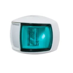 SYC Lanterna LED Grön, Styrbord, Sidomontering, Vit