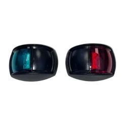 SYC Lanternset 5 Sidomonterat Styrbord/ Babord Svart