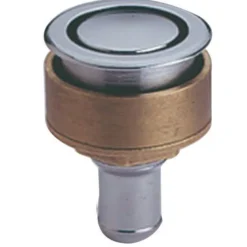 Tankventil Planmonterad 20mm Förkromad