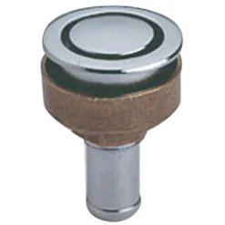 Tankventil Planmonterad 16mm Förkromad