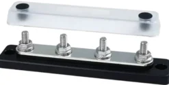 Techno Heavy-Duty samlingsskena, elterminal 4x6