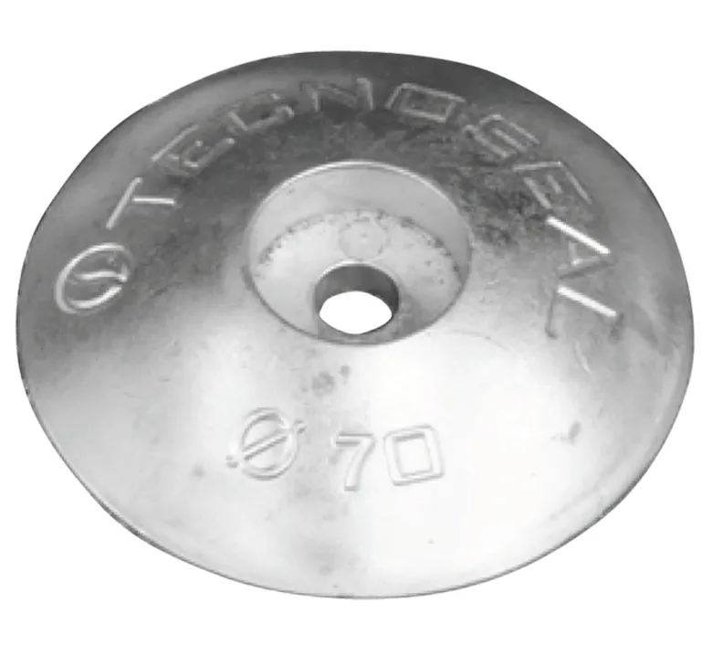Tecnoseal Rund Zinkanod Ø70 x 13 mm