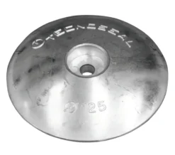 Tecnoseal Rund Zinkanod Ø125 x 21 mm