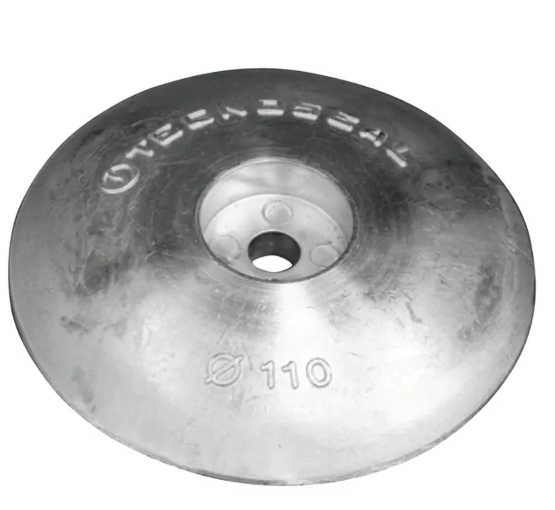 Tecnoseal Rund Zinkanod Ø110 x 18 mm