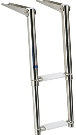 Teleskopisk smal stege AISI316 2 steg