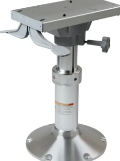 Teleskopisk stolpedestal med sätesfäste 530/710 mm