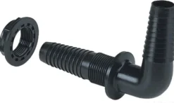 Termopolymer skrovgenomföring 3/4" x 20-22 mm