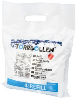 Torrbollen Refill 4/kfp Fuktslukare