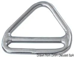 Triangelring med tvärstång 6x50 mm