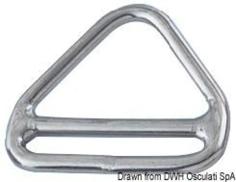 Triangelring med tvärstång 6x50 mm