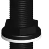 Trudesign Bordgenomföring Flushad Svart, 3/4"