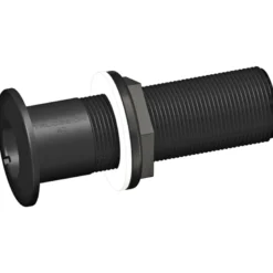 Trudesign Skrovgenomföring Lång Svart, 1 1/2"