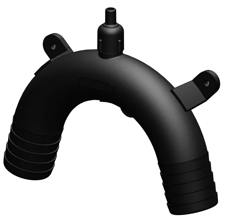 Trudesign Vakuumventil 38 mm svart