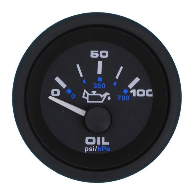 Tryckmätare olja 100psi fogfre