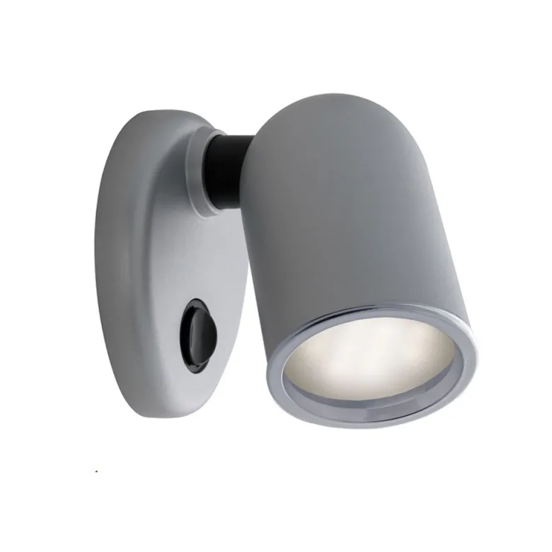 Tube SMD LED, Mattsilver, Krom Ring