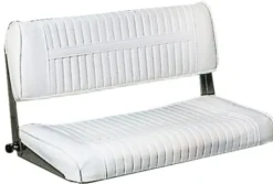 Tvåsitsigt säte med fällbart ryggstöd 90x40 cm