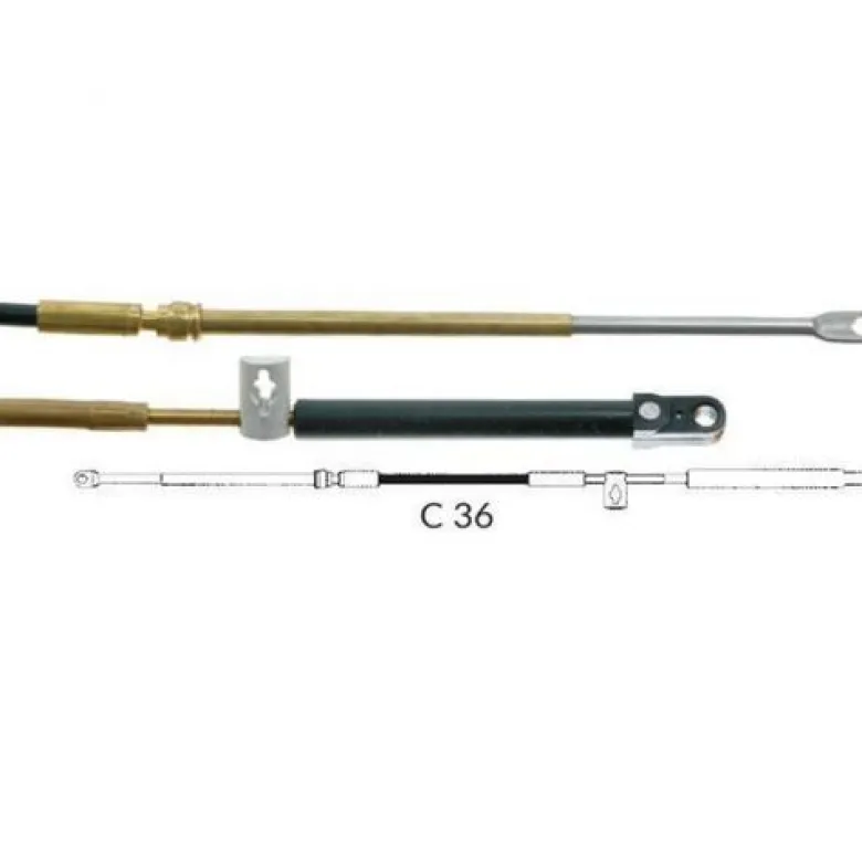 Ultraflex Quicksilver Styrkabel C36