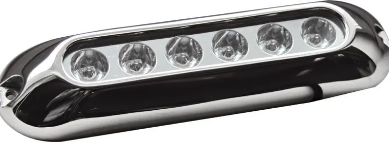 Undervattensstrålkastare med 6 blå LED
