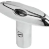 Uppfällbar miniknap spegelpolerad AISI316 89x31mm