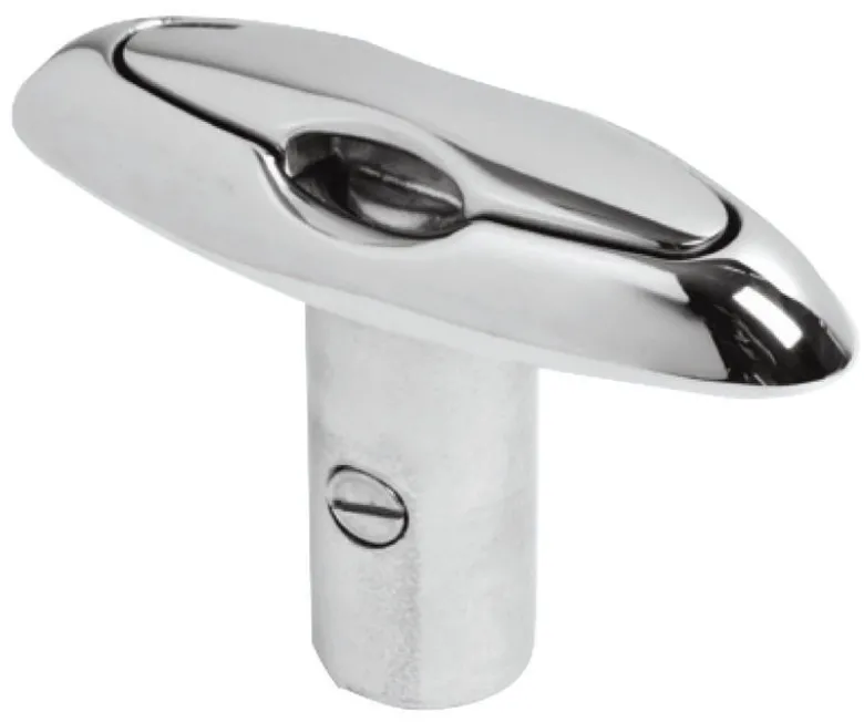 Uppfällbar miniknap spegelpolerad AISI316 89x31mm