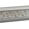 Utanpåliggande LED-lampa, förkromad 310x40x11.5 mm