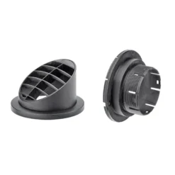 Utblås 60mm öppet 30° HÖG Svart